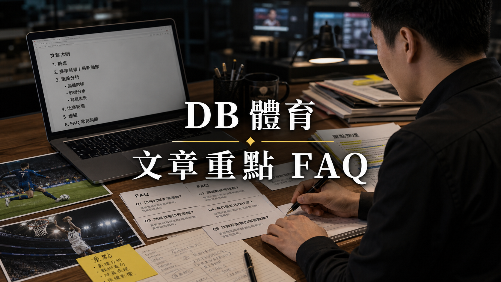 AIO FAQ 體育文章結構：摘要、H2、FAQ 與 schema 如何配合