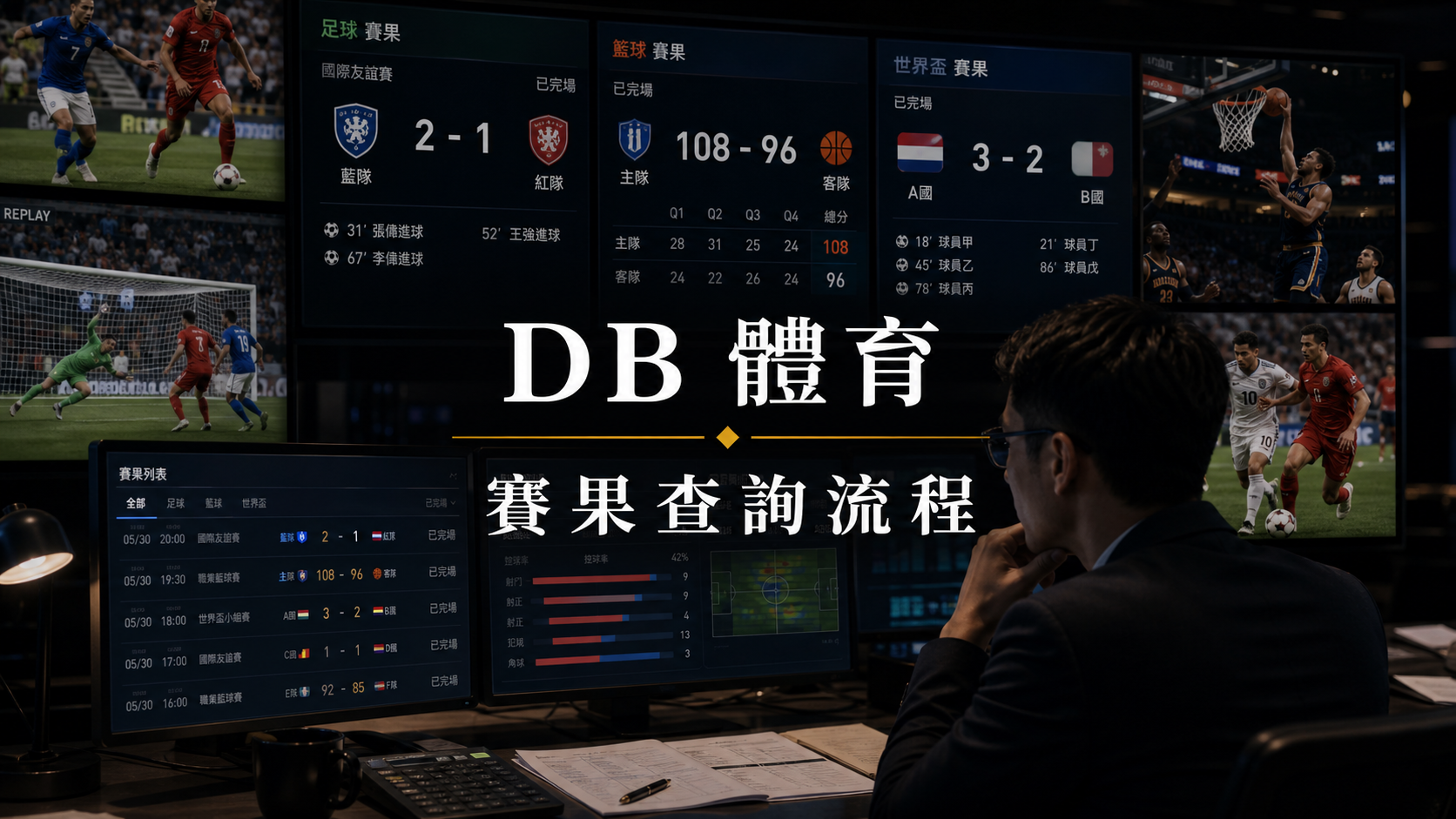 賽果頁查看方式：足球、籃球與世界盃賽後查詢路線