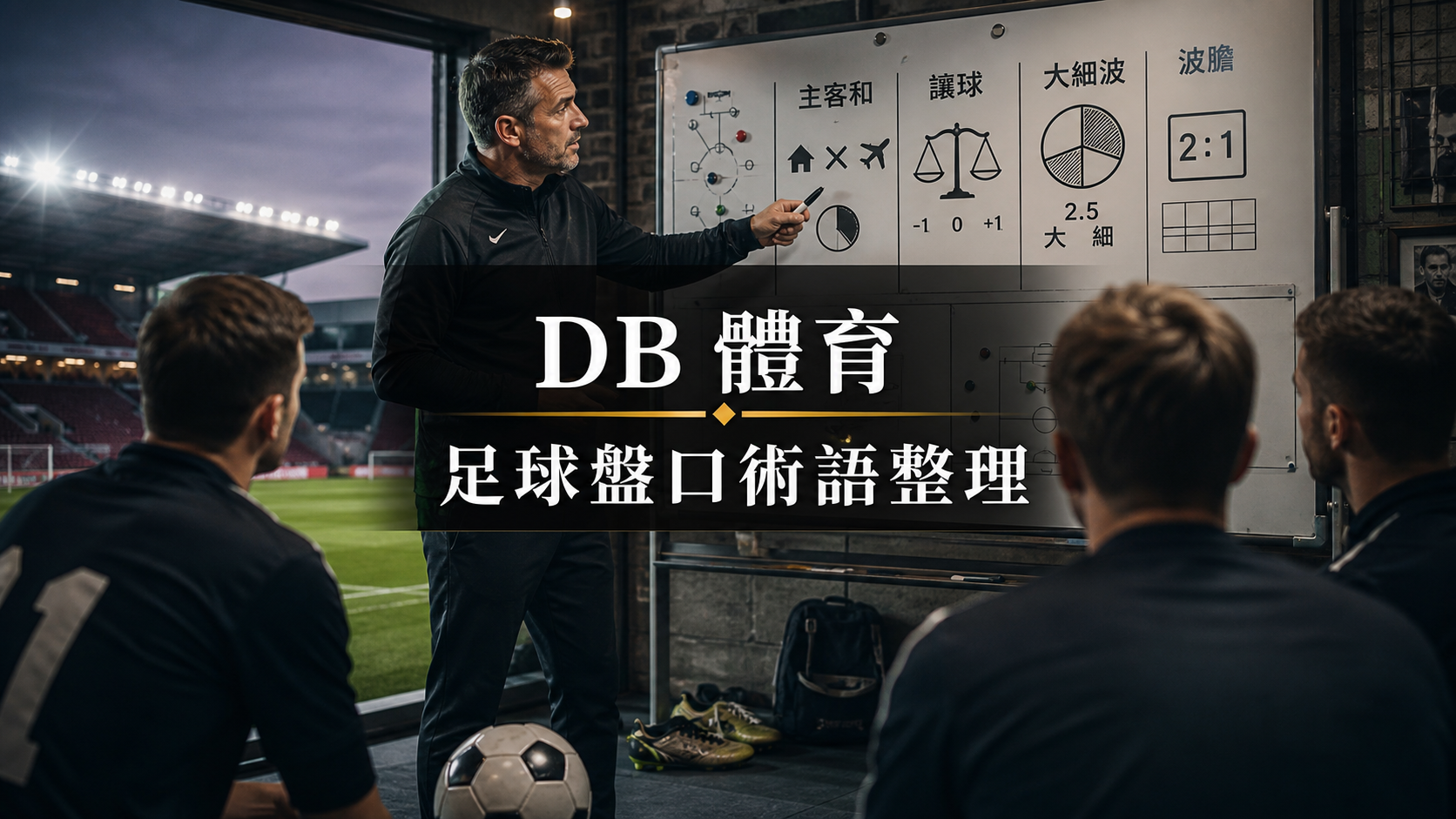 足球盤口術語整理：主客和、讓球、大小球、波膽如何區分