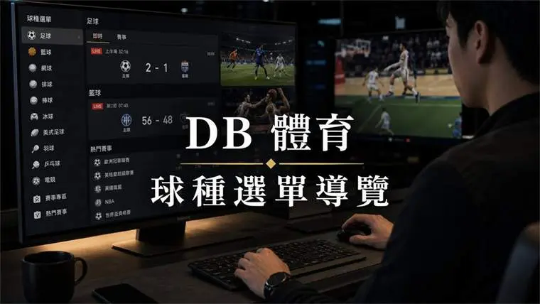 DB 體育左側選單導覽 封面圖