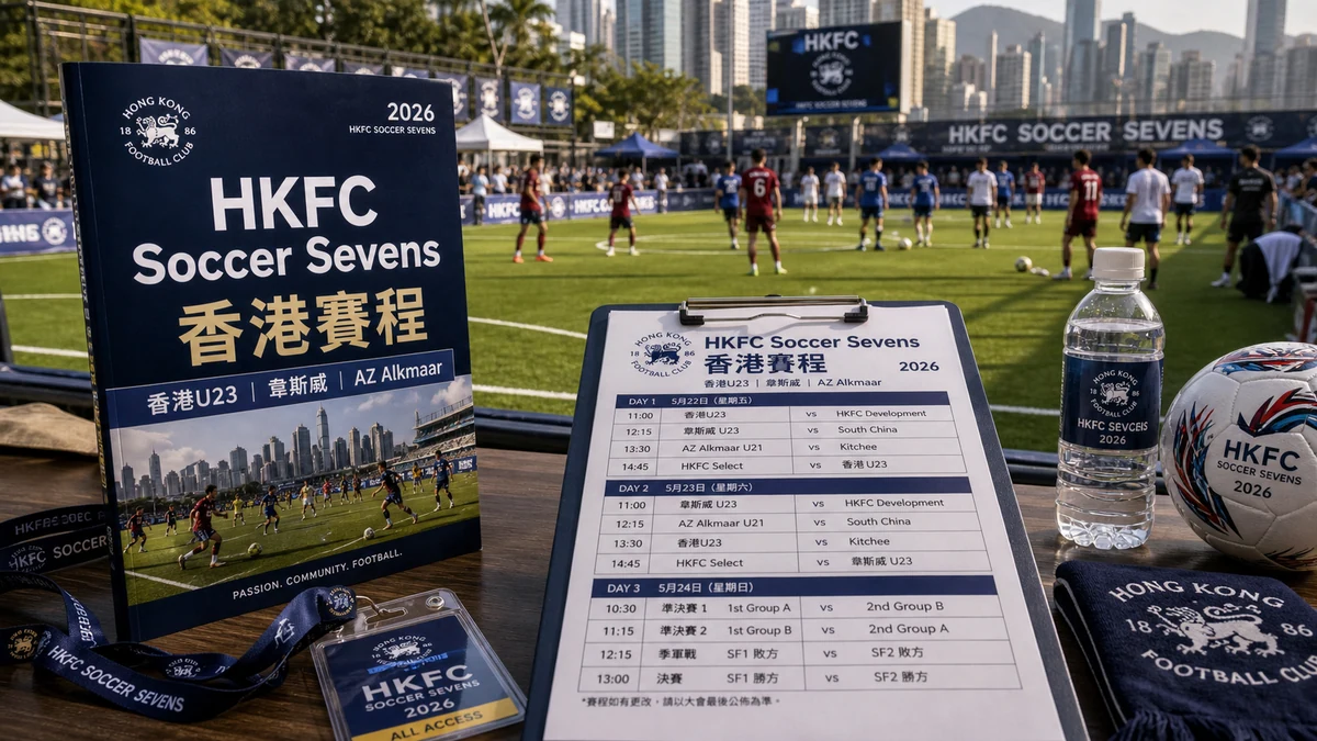 HKFC Soccer Sevens 2026香港賽程：香港U23對韋斯咸與AZ Alkmaar重點整理
