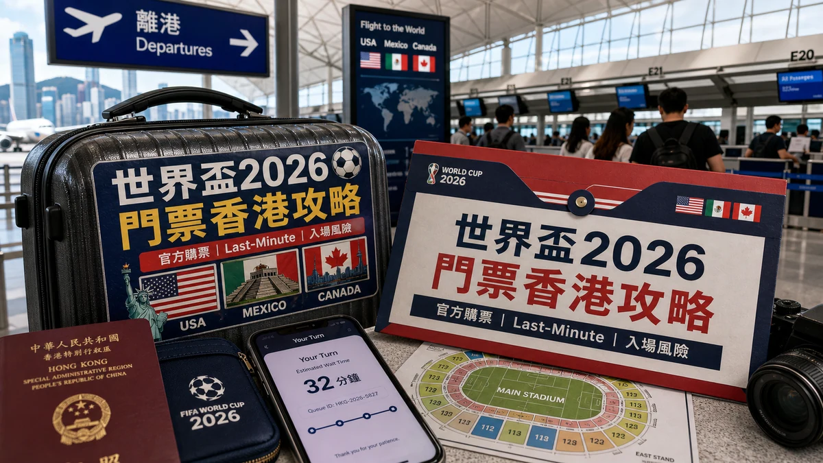 世界盃2026門票香港攻略：FIFA官方購票、Last-Minute階段與入場風險