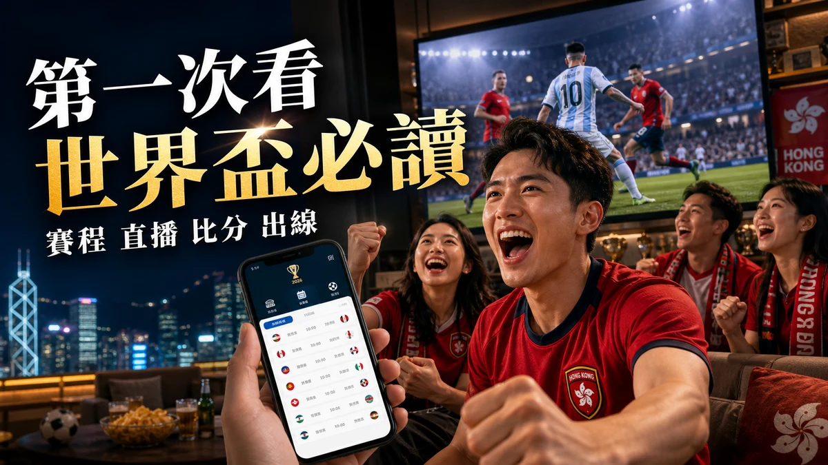 第一次看世界盃必讀：香港球迷由賽程、直播、比分到出線一文看懂