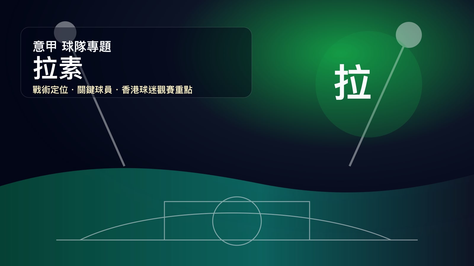 拉素 (拉素) 球隊戰情室 | 藍鷹的鐵血與奧林匹克北看台